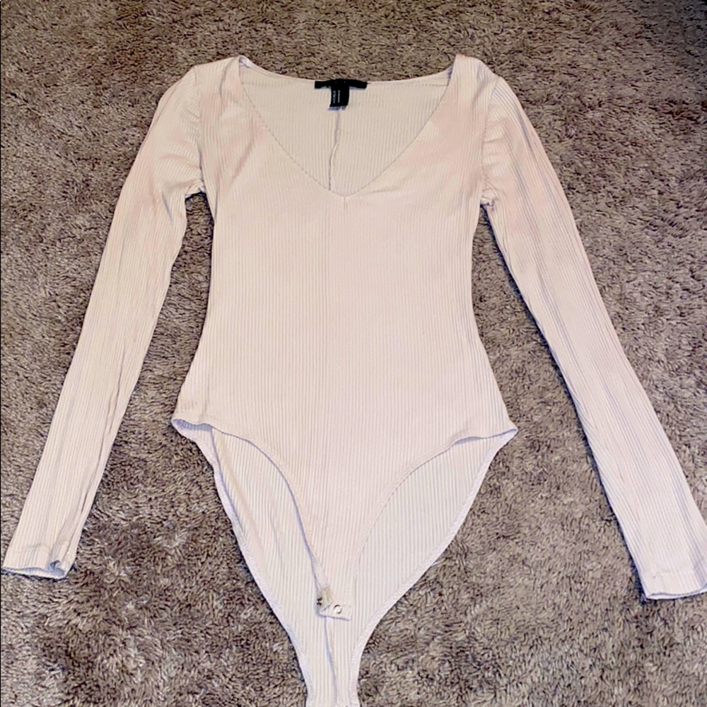 Ribbed body suit